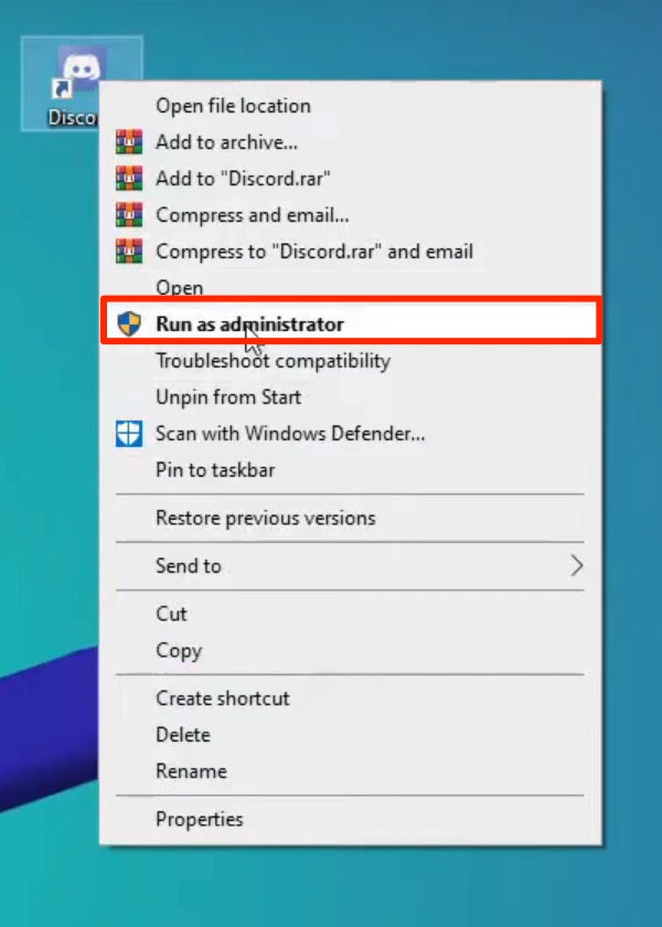 run discord as administrator