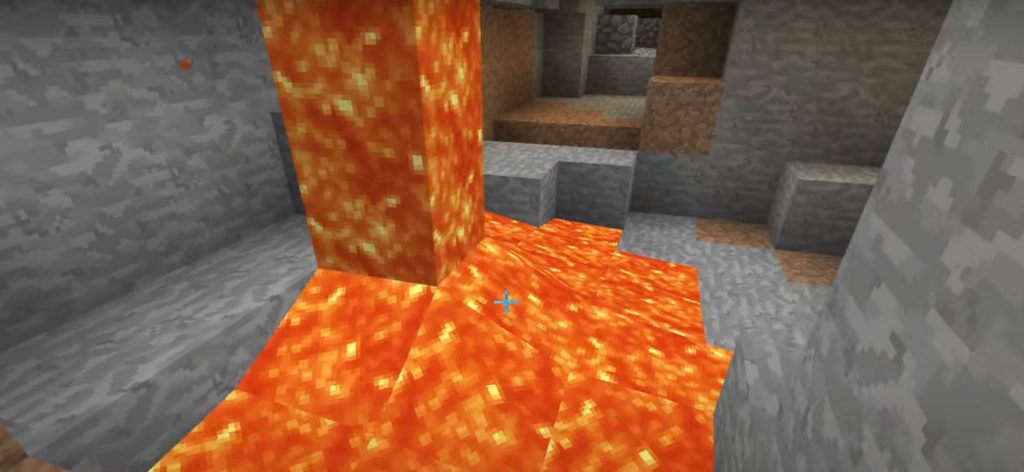 use lava in minecraft