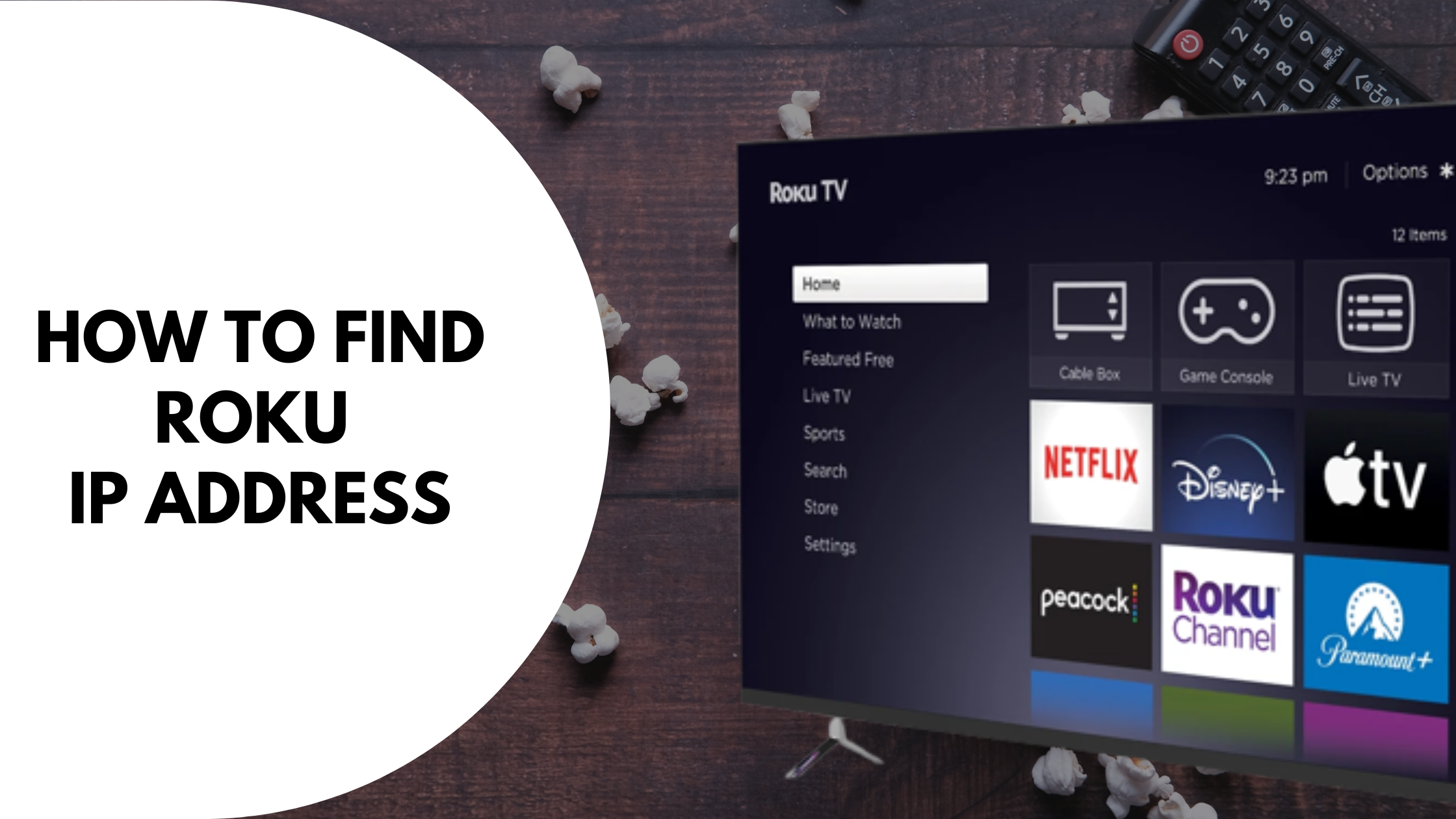 how to find roku ip address