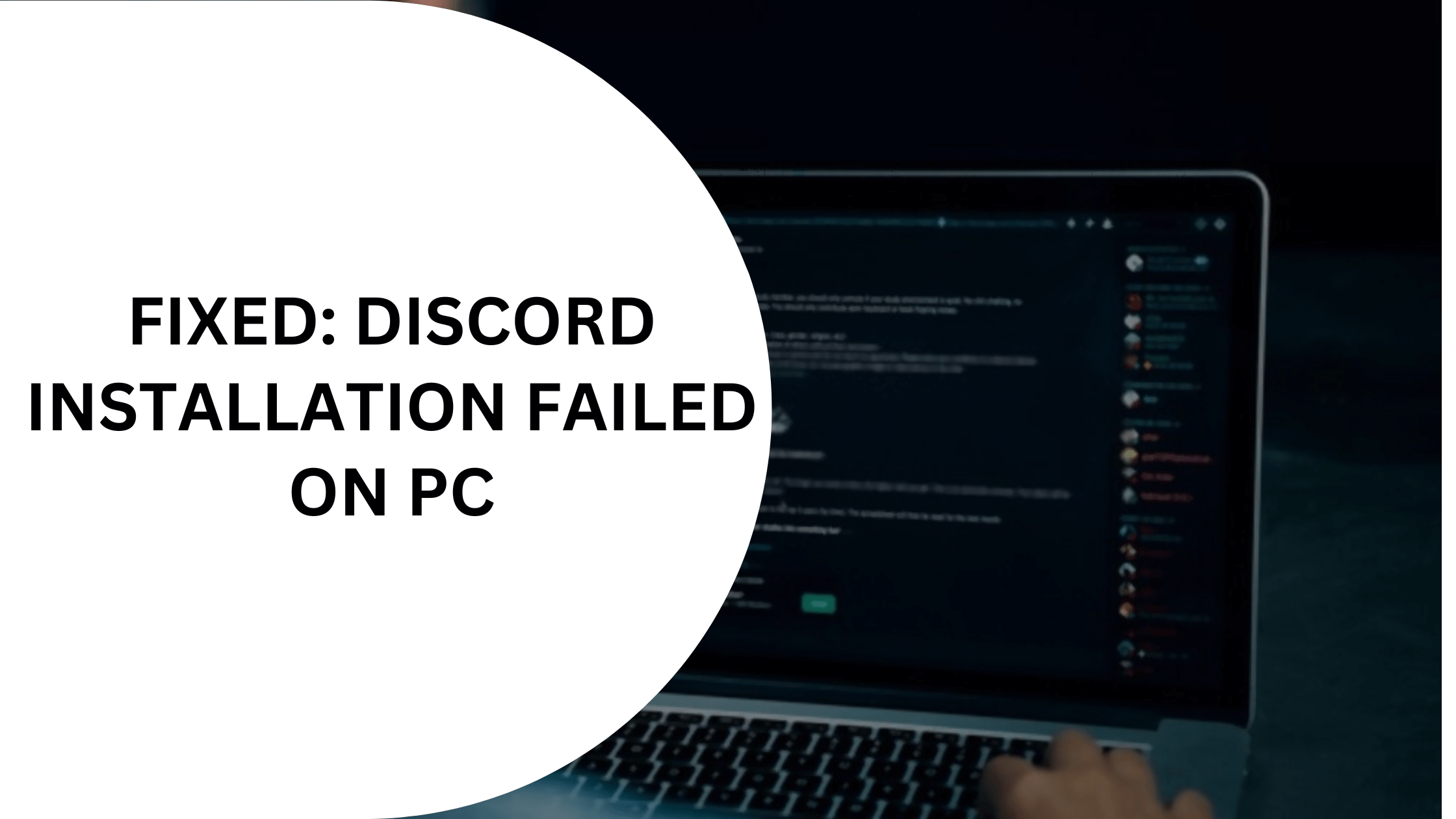 Discord Installation Failed fixed