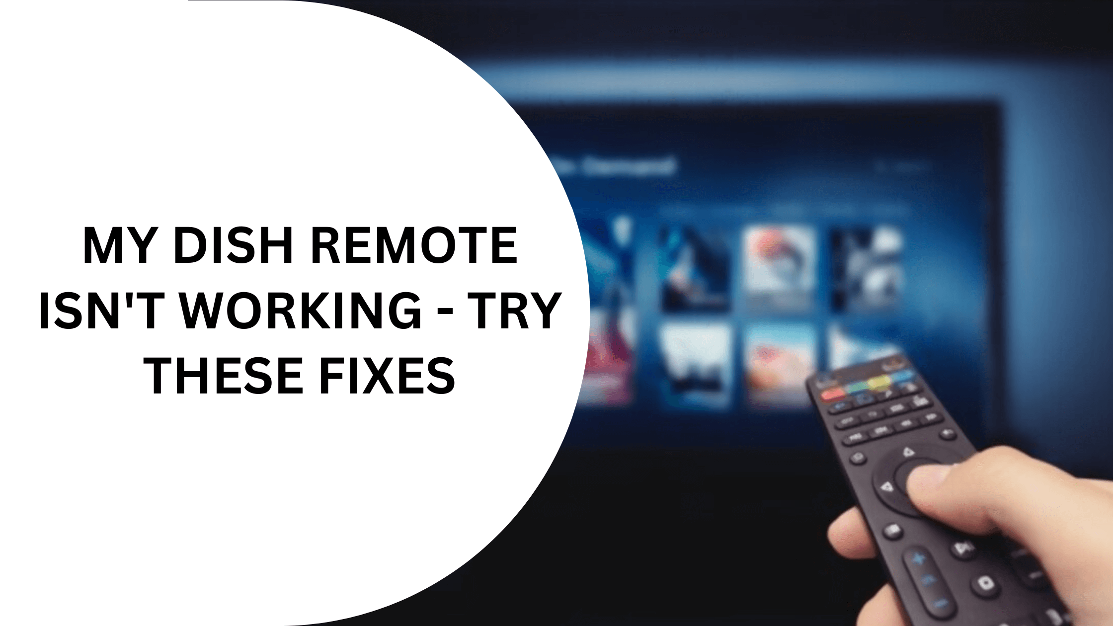 dish remote not working